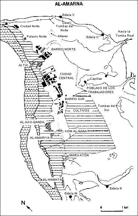 Fig. 1. Plano de Al-Amarna.