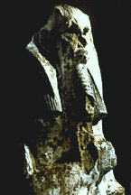 Fig. 4. Estatua de Zoser. Saqqara, 2.680 a.C. Museo de El Cairo.