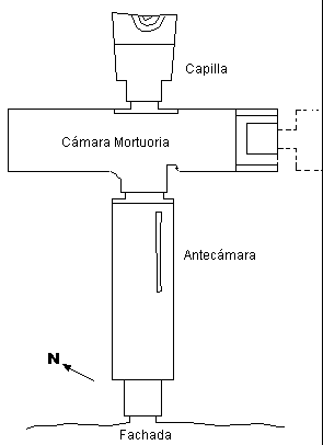 Planta de la Tumba de Pentu