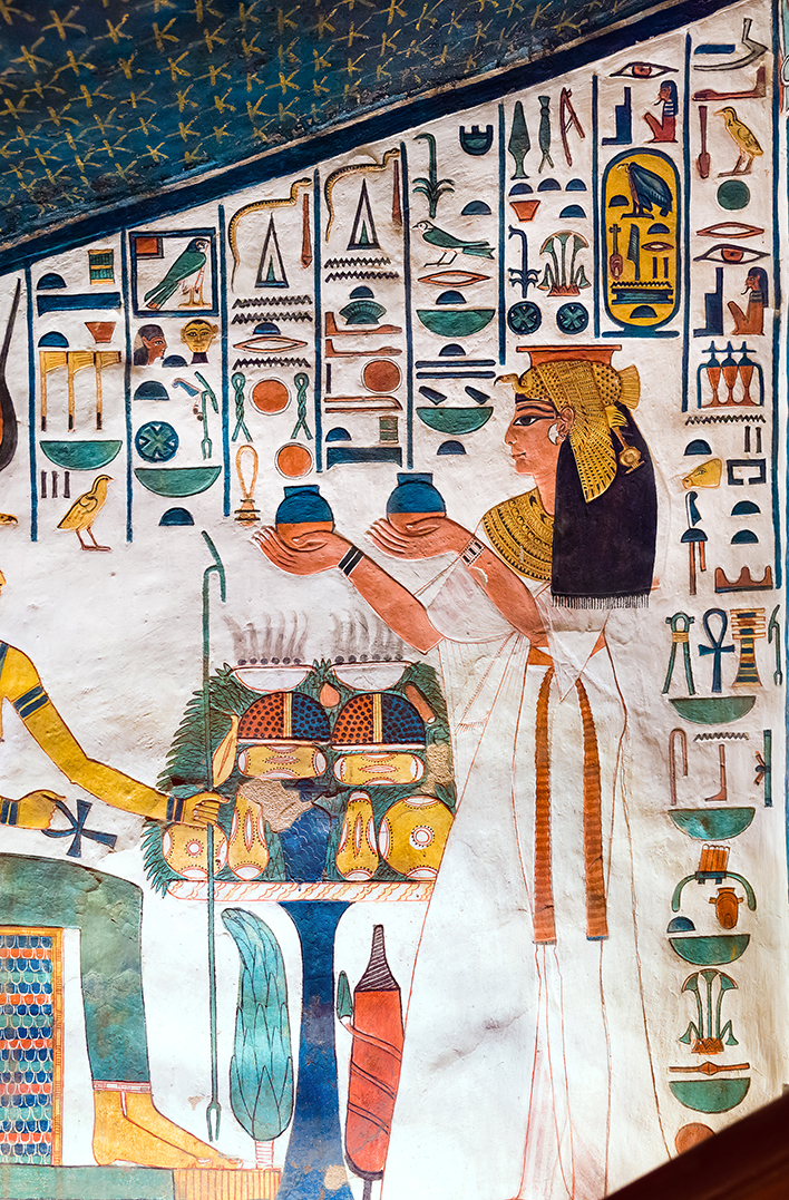 Imagen 6. Ofrendas de Nefertari, lado derecho